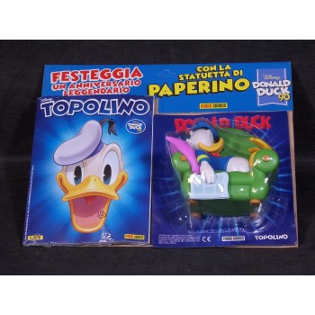 TOPOLINO 3576 con STATUETTA DI PAPERINO – Disney Panini 2024 Sigillato