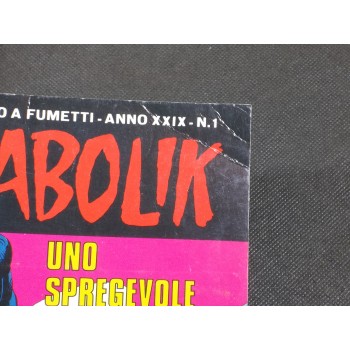 DIABOLIK Anno XXIX 1/7 Serie completa – Astorina 1990