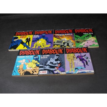 DIABOLIK Anno XXXII 1/7 Serie completa – Astorina 1993