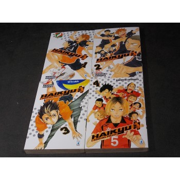 HAIKYU 1/4 Sequenza completa – di Haruichi Furudate – Star Comic 2014