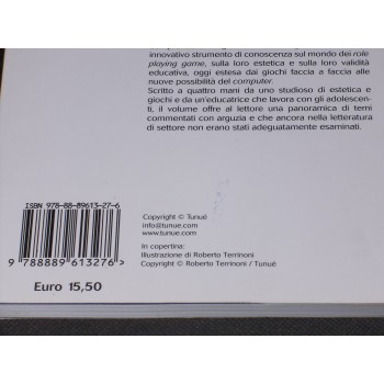 GIOCHI DI RUOLO Saggio di M. Ghilardi e I. Salerno – Tunue' 2007 I Ed. NUOVO