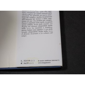 IL LADRO DI CORPI di Anne Rice – Longanesi & C. 2001