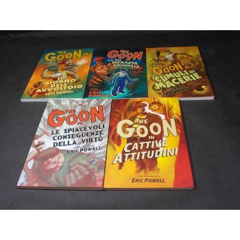 THE GOON 1/5 Sequenza completa – 100% Panini Comics – 2012 NUOVi