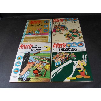 ASTERIX – 4 albi  – di Goscinny e Uderzo – Mondadori 1976 – 1985