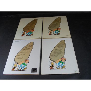 ASTERIX – 4 albi  – di Goscinny e Uderzo – Mondadori 1976 – 1985