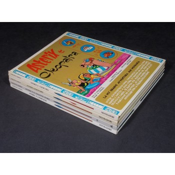 ASTERIX – 4 albi  – di Goscinny e Uderzo – Mondadori 1976 – 1985