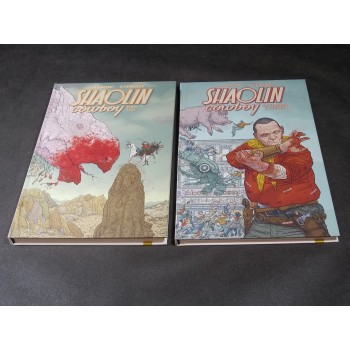 SHAOLIN COWBOY START TREK + CHI FERMERA' IL REGNO – G. Darrow  Panini 2018 NUOVI