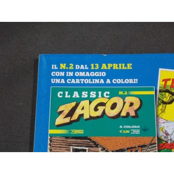 ZAGOR CLASSIC 1/20 Sequenza completa – con poster e cartoline – Bonelli 2019