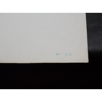 CARTA NAUTICA 670 KYKLADEN NORDLICHER TEIL cm 89x125,5 – in Tedesco – 1978