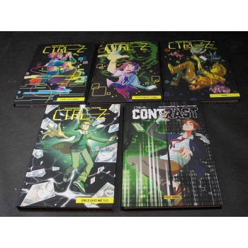 CTRL-Z – 5 Volumi – Completa - di Alessandra Alyah Patane' – Panini 2017 I Ed.