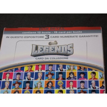 LEGENDS CARD DA COLLEZIONE BONELLI – Box chiuso con 12 buste (180 card) – Gedis 