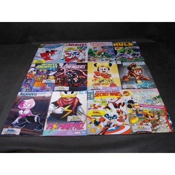 AMAZING SPIDER-MAN 28/33 COVER VARIANT DISNEY – 12 albi completa – Panini 2022