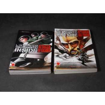 L'ATTACCO DEI GIGANTI INSIDE + OUTSIDE – di Isayama – Planet Manga 2021 I Rist.