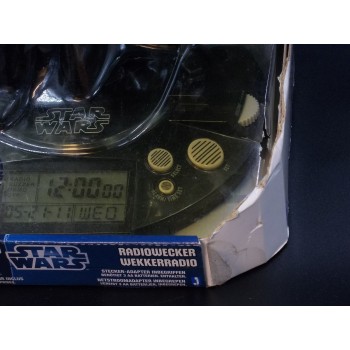 STAR WARS DARTH VADER Lightsaber ALARM CLOCK RADIO radiosveglia – Jazwares 2012