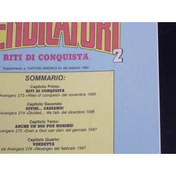 VENDICATORI SPECIALE 2 – RITI DI CONQUISTA – Star Comics 1993