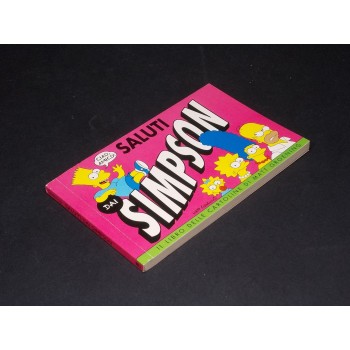 SALUTI DAI SIMPSON – IL .LIBRO DELLE CARTOLINE DI MATT GROENING – Leonardo Ed. 1991 I Ed.