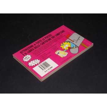 SALUTI DAI SIMPSON – IL .LIBRO DELLE CARTOLINE DI MATT GROENING – Leonardo Ed. 1991 I Ed.