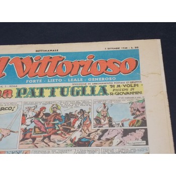 IL VITTORIOSO 1948 (anno XII) N. 36 del 05/09