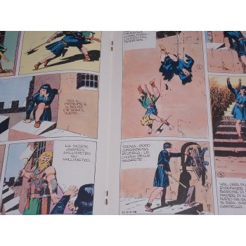 PRINCE VALIANT (Tav. 47/60) : TERRORE AL CASTELLO di H. Foster (Rist. an. - Nerbini 1977)