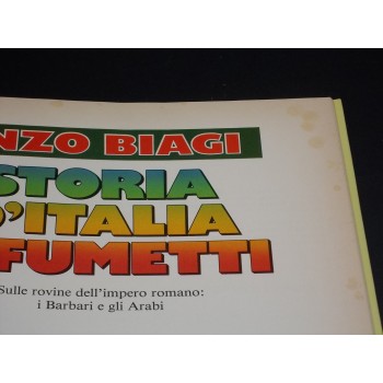 STORIA D'ITALIA A FUMETTI di Biagi Volume 1 (Mondadori / DeAgostini 1988)