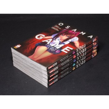 OSAMA GAME IL GIOCO DEL RE LA FINE ? 1/5 Serie cpl – Planet Manga 2015 I Ed. NUOVI