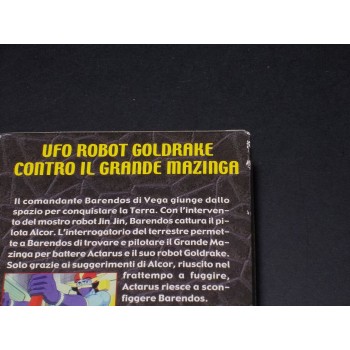 JAPAN ANIMATION SPECIALE – UFO ROBOT GOLDRAKE CONTRO IL GRANDE MAZINGA – VHS – 2000