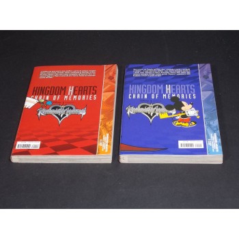 KINGDOM HEARTS  CHAIN OF MEMORIES 1/2 Serie completa di Shiro Amano - Disney Italia 2008 I Edizione