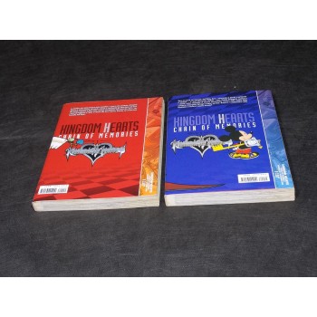 KINGDOM HEARTS  CHAIN OF MEMORIES 1/2 Serie completa – di Shiro Amano - Disney Italia 2008