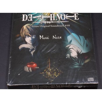 DEATH NOTE  MUSIC NOTE Anime original soundtrack 01 – Audio CD – Wasabi Records – Sigillato