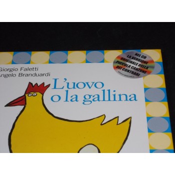 L'UOVO O LA GALLINA di Faletti , Branduardi e Rapaccini + CD Audio – Gallucci 2005 I Ed.